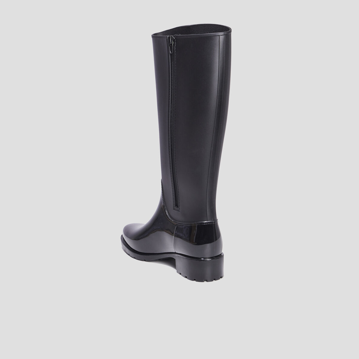 Bottes de pluie cavalières Mosquitos noir femme