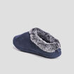 Chaussons emboîtant à col bleu homme