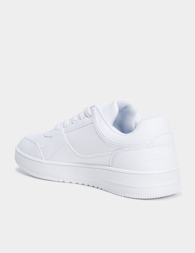 Tennis basses à lacets Champion blanc femme