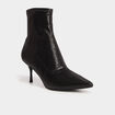 Bottines talons aiguilles Mosquitos noir femme