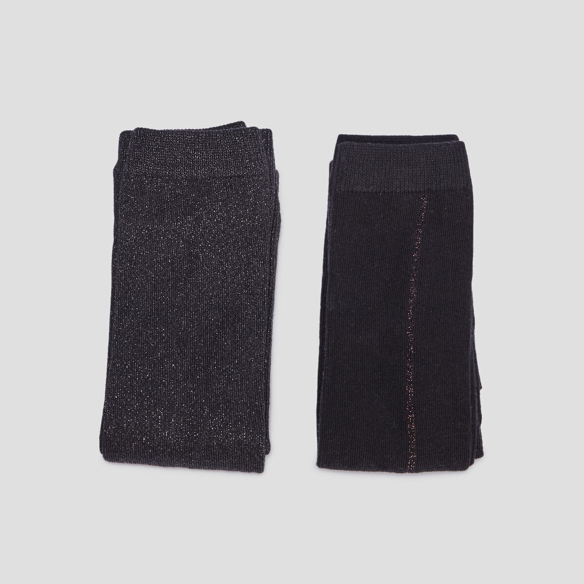 Lot 2 leggings noir fille