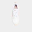 Tennis basses &agrave; lacets Puma rose femme