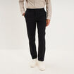 Pantalon chino slim sans repassage noir homme