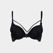Soutien-gorge maxi push-up noir femme