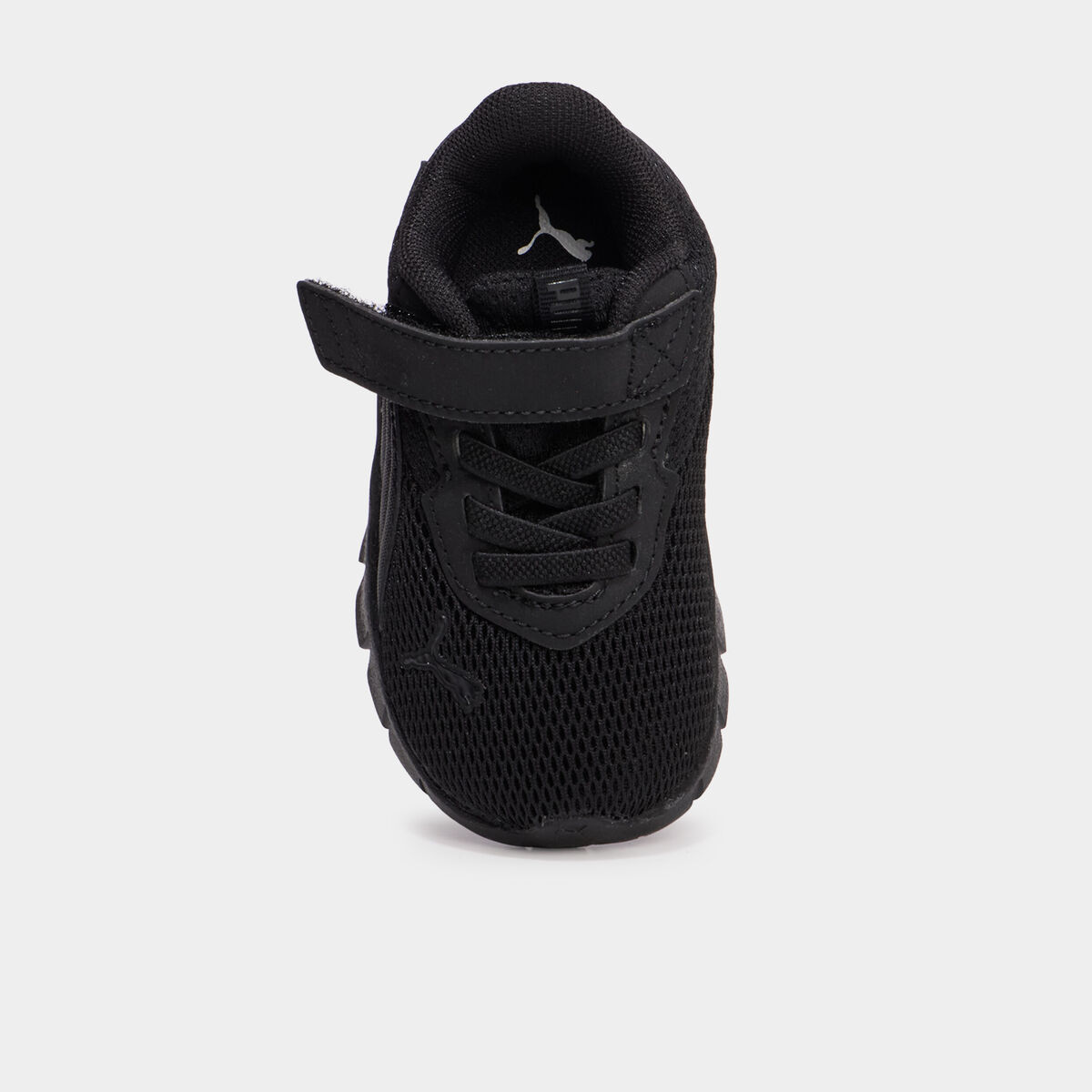 Baskets running &agrave; scratchs Puma noir b&eacute;b&eacute; gar&ccedil;on