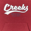 Sweat à capuche hoodie Creeks rouge foncé bébé garçon
