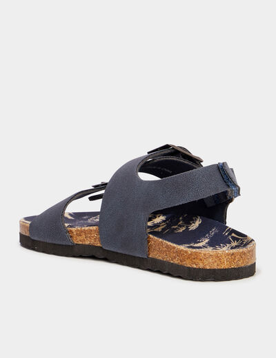 Sandales bleu marine garçon