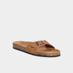 Mules avec boucles marron clair homme