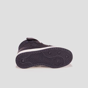 Baskets montantes Lulu Castagnette bleu marine fille