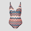Maillot de bain une pièce bleu pétrole femme