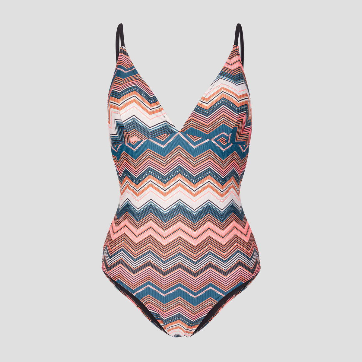 Maillot de bain une pièce bleu pétrole femme