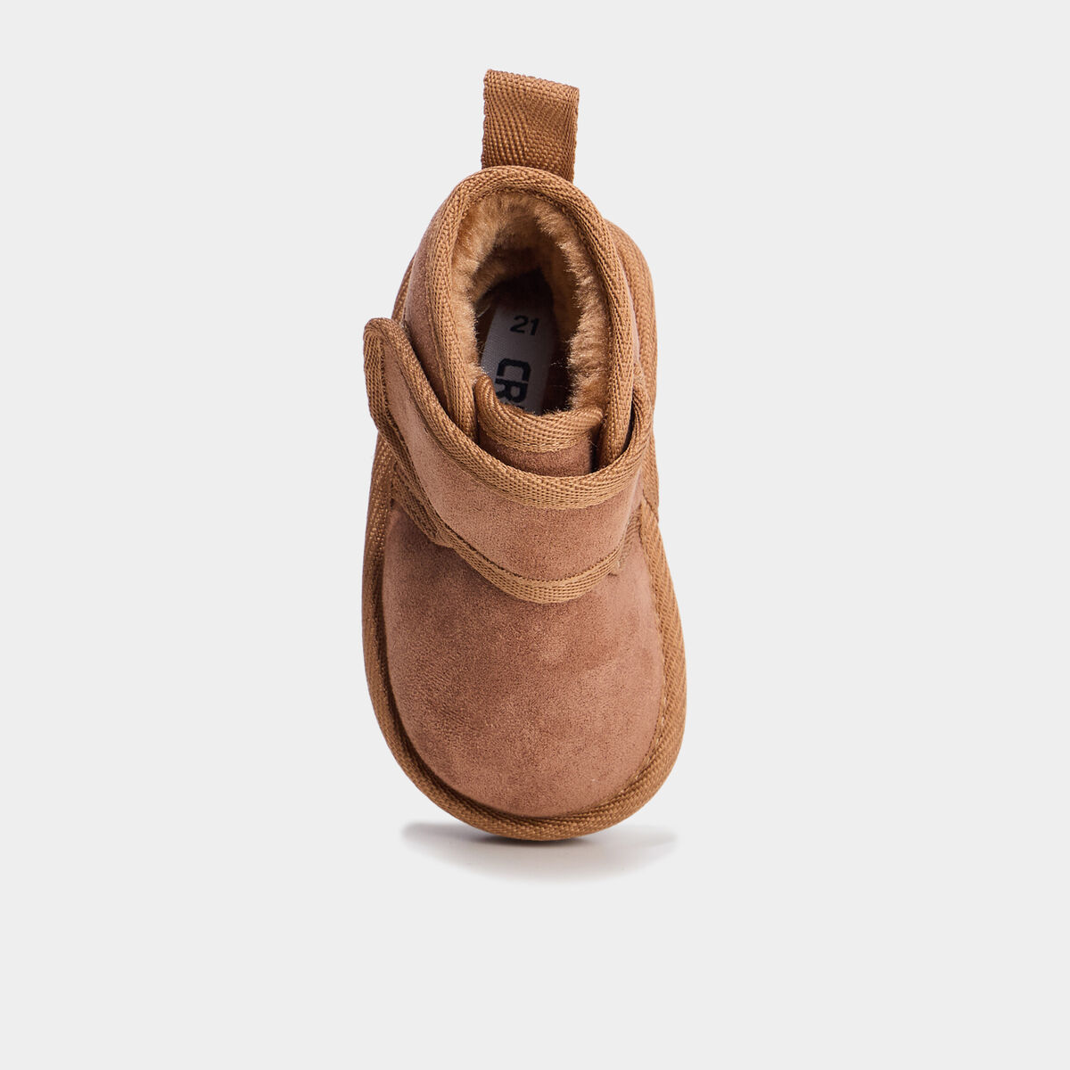 Boots &agrave; scratchs camel b&eacute;b&eacute; gar&ccedil;on