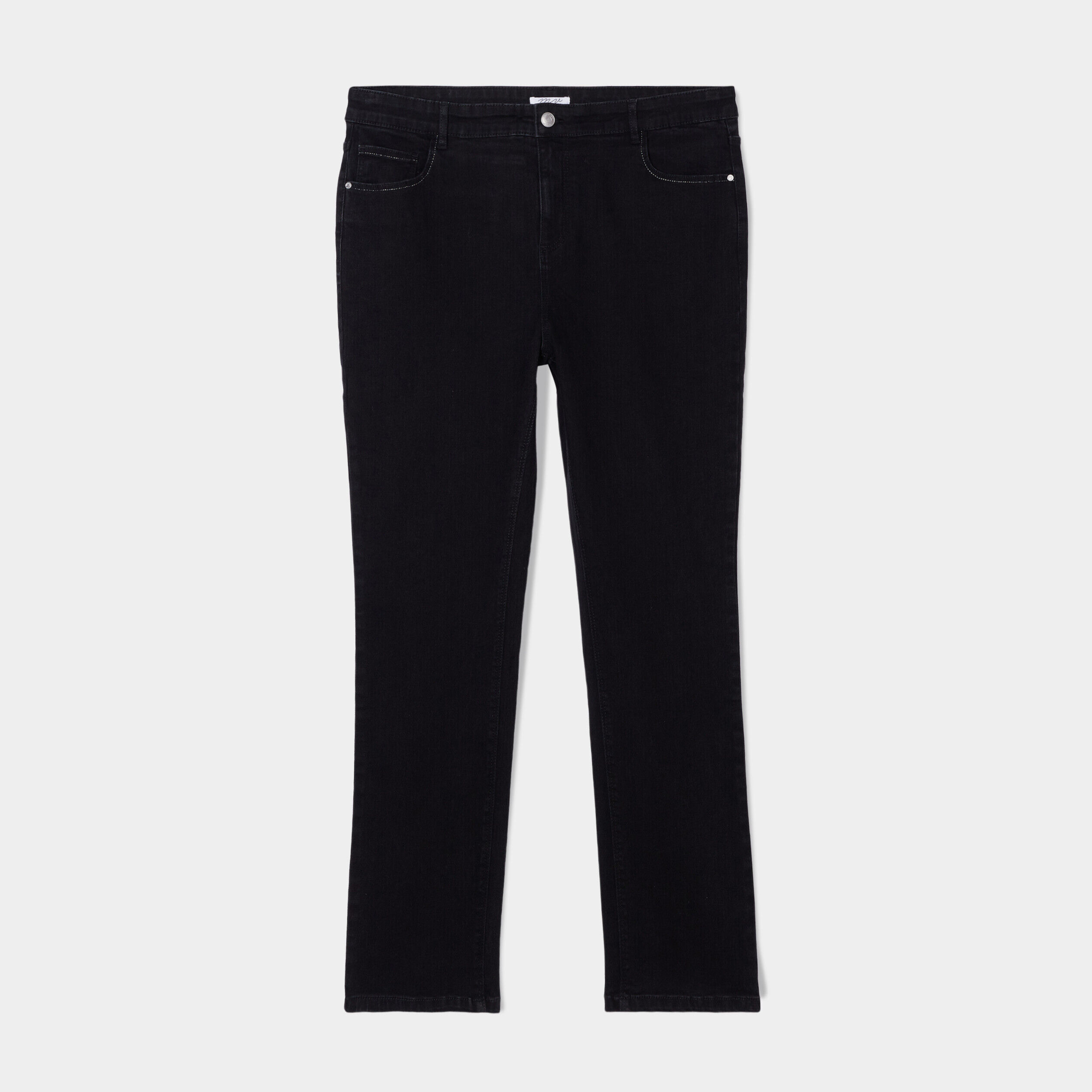 Jean Noir Femme Forever 21 Taille Plus 12 - Neuf Avec étiquettes, Couleur Noir