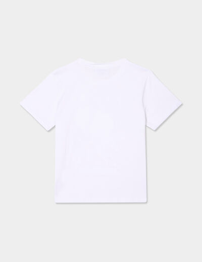 T-shirt Gabby et la maison magique blanc fille