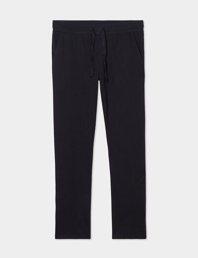 Pantalon de pyjama noir homme