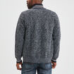 Gilet zippé Creeks gris foncé homme