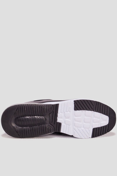 Baskets running à lacets NASA noir homme