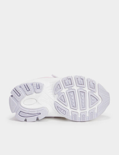 Baskets running à scratchs Liberto multicolore bébé fille