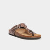 Mules multicolore femme
