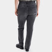 Jeans straight taille haute Modavista denim gris femme grande taille