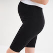 Short cycliste grossesse noir femme maternité
