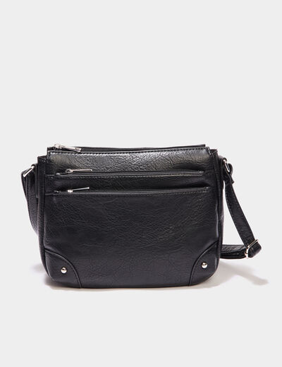 Sac en bandoulière noir femme