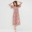 Robe longue droite Creeks multicolore femme
