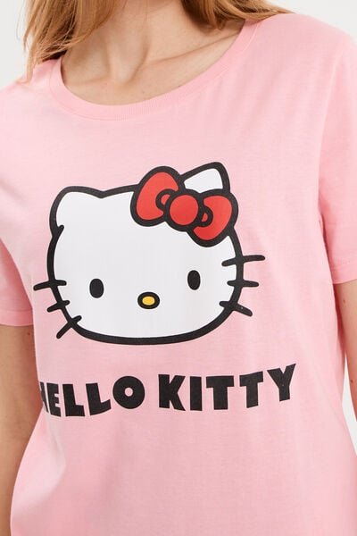 Ensemble pyjama coton Hello Kitty rose femme