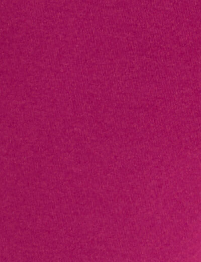 Gilet zipp&eacute; col montant prune fille
