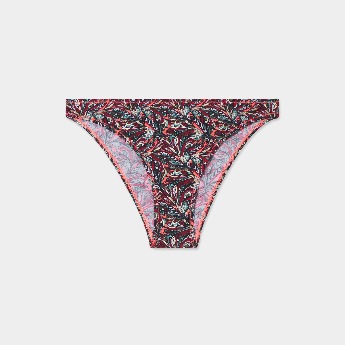 Bas de maillot de bain multicolore femme