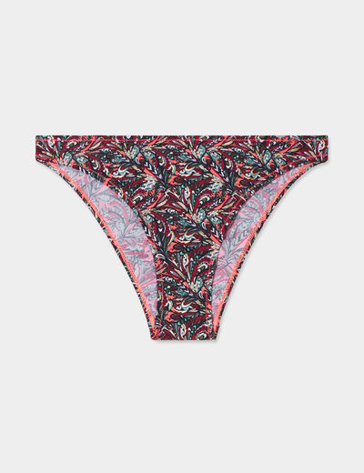 Bas de maillot de bain multicolore femme