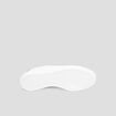 Tennis basses à lacets blanc homme