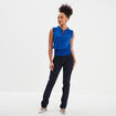 T-shirt taille smockée Creeks bleu roi femme