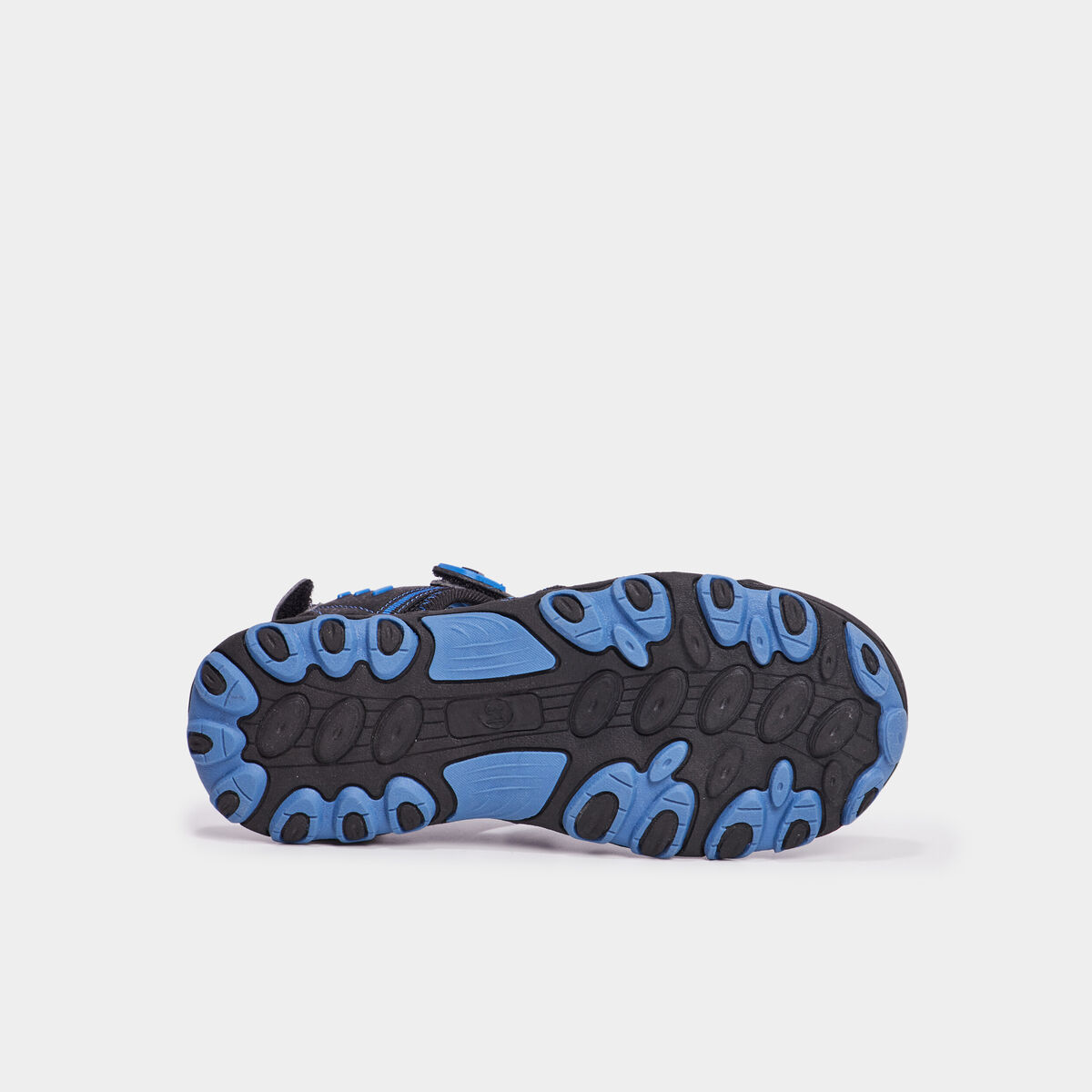 Sandales &agrave; bout renforc&eacute; avec scratchs bleu gar&ccedil;on