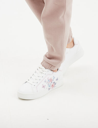 Tennis basses à lacets Creeks multicolore femme