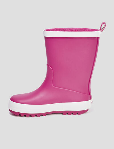 Bottes de pluie Trappeur rose fille