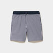 Short de bain taille &eacute;lastiqu&eacute;e bleu marine gar&ccedil;on
