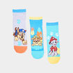 Lot 3 paires chaussettes Paw Patrol multicolore gar&ccedil;on