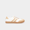 Tennis basses &agrave; lacets blanc homme