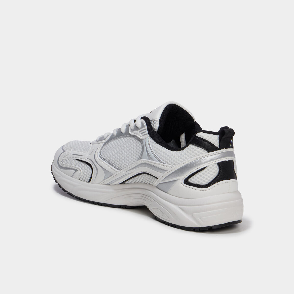 Baskets running m&eacute;moire de forme Kappa noir femme