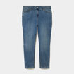 Jeans slim taille haute 5 poches denim dirty femme grande taille
