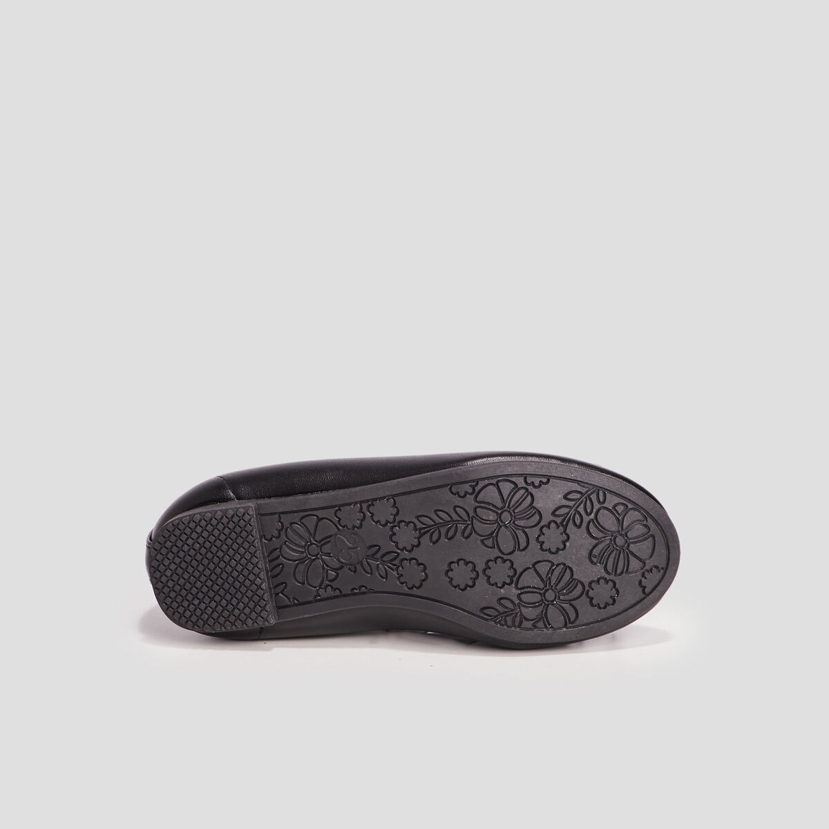 Ballerines avec noeud noir fille