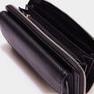 Sac pochette avec bandoulière noir femme