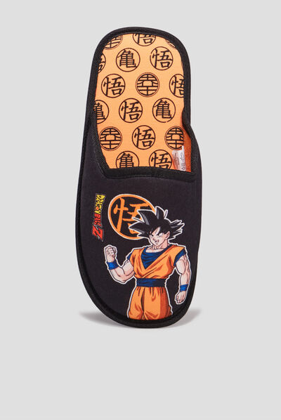 Chaussons mules Dragon Ball Z noir homme