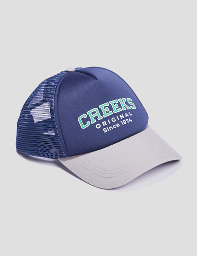 Casquette Creeks bleu homme