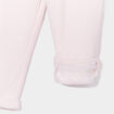 Pantalon doublé à paillettes rose clair bébé fille