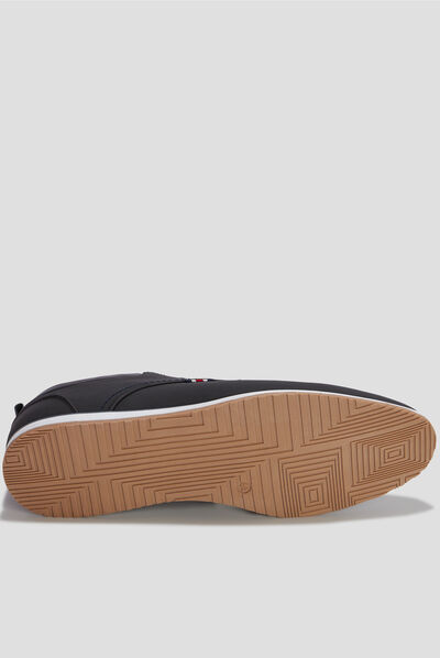 Derbies texturées à lacets noir homme