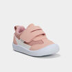 Baskets basses &agrave; semelles souples rose b&eacute;b&eacute; fille