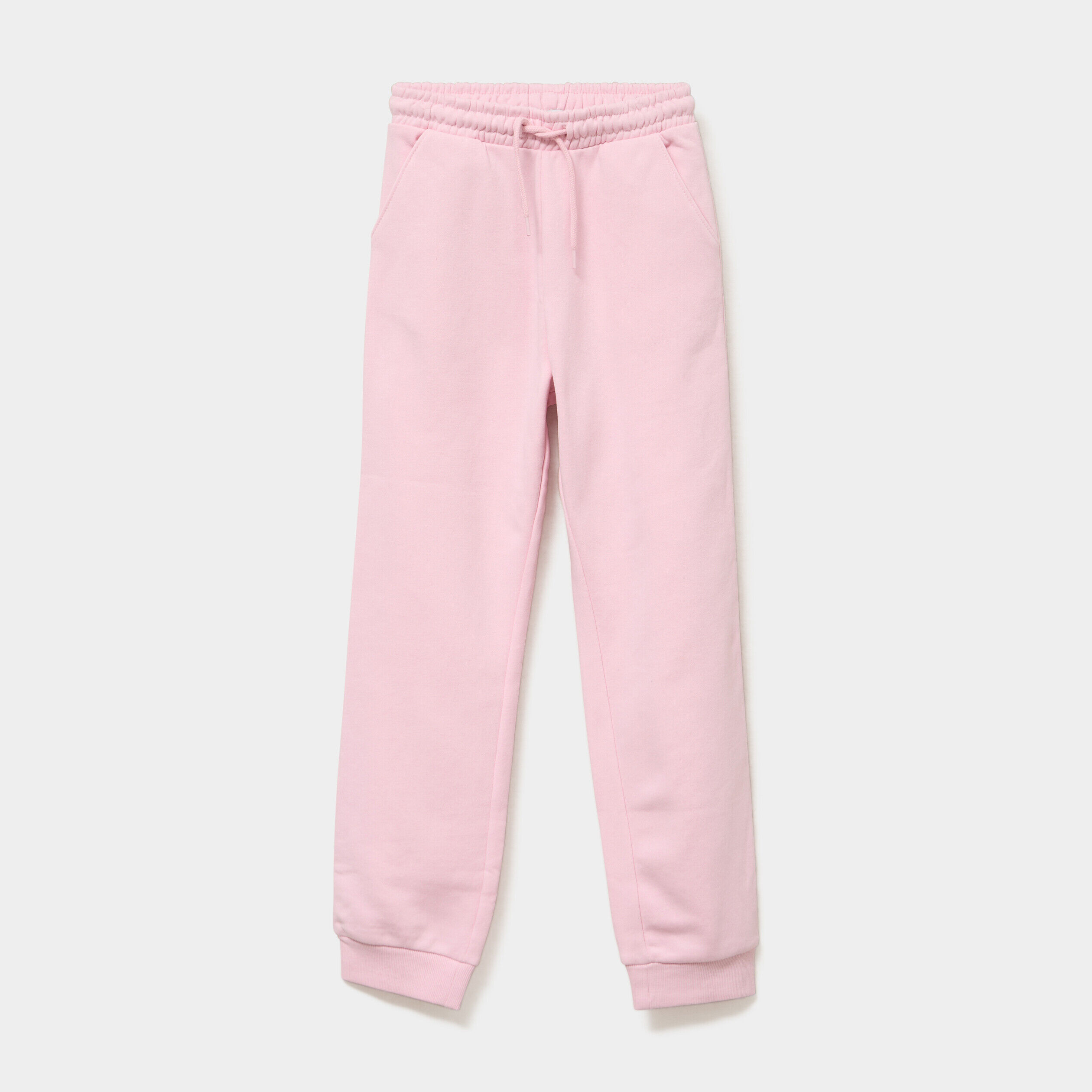 Pantalon de jogging molleton rose clair fille LH