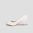 Escarpins irisés blanc femme